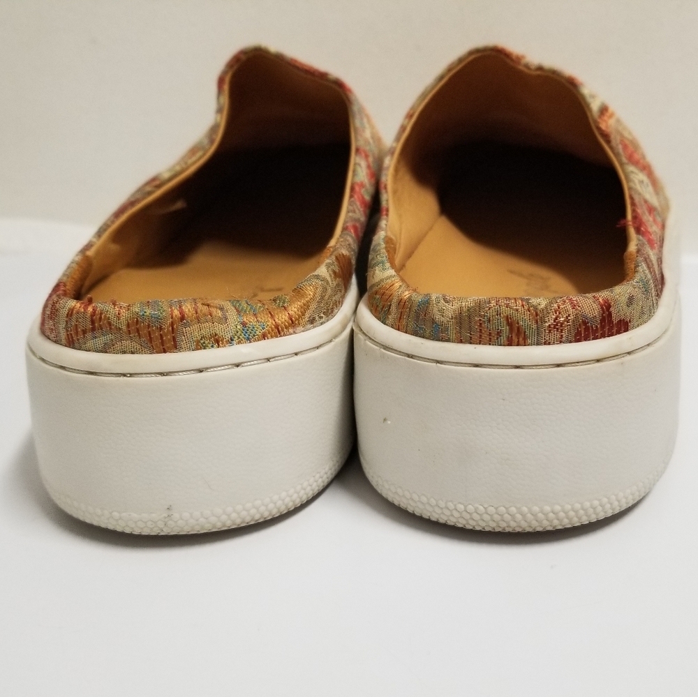 Free People Wynwood Autumn Paisley Print Platform Slip On Sneaker 39 - Picture 11 of 12